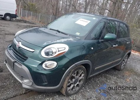 2014 Fiat 500L Trekking from USA, damaged, VIN ZFBCFADH9EZ021419